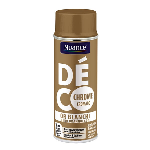 NUANCE - Peinture aerosol -  Or blanchi - 400ml - large