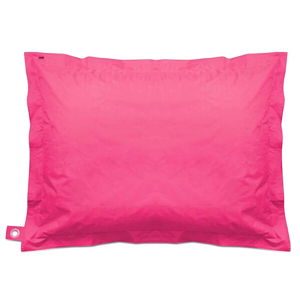 OVIALA - Pouf de jardin en polyester rose 180 x 145 cm - Solys - large