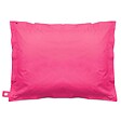 OVIALA - Pouf de jardin en polyester rose 180 x 145 cm - Solys - vignette