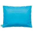 OVIALA - Pouf de jardin polyester azur 180 x 145 cm - Solys - vignette