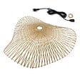 LUMISKY - Suspension LAIA Extérieure Bambou Beige D50cm - vignette