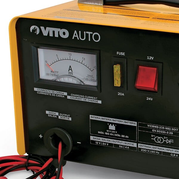 VITO - Chargeur de Batterie Auto Poids Lourds 12/24V Capacité 28 - 180Ah VITO - large