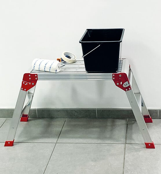 HAILO - Plateforme de travail en aluminium Hailo - large