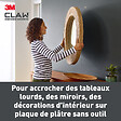 3M - Crochets pour tableaux spécial plaque de plâtre x2-7 kg - vignette