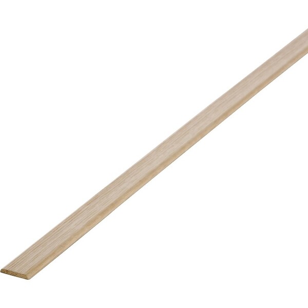 AJ TIMBER - Champlat revêtu 2 arrondis chêne clair 5x30mm L.2.40m - large