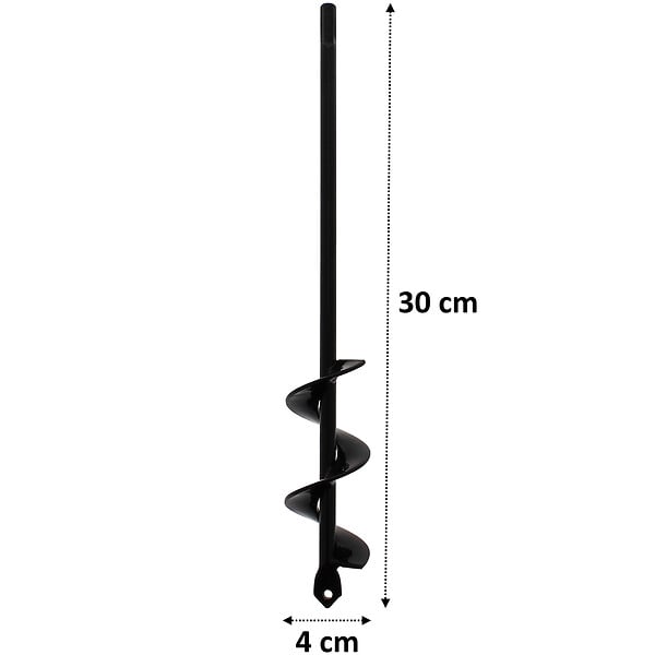 GT MARKET - Forêt tarière Ø 4 cm pour perceuse et visseuse - Longueur 30 cm - large