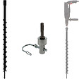 GT MARKET - Mèche de tarière Ø 40 mm avec adaptateur pour perceuse et perforateur SDS-plus - vignette