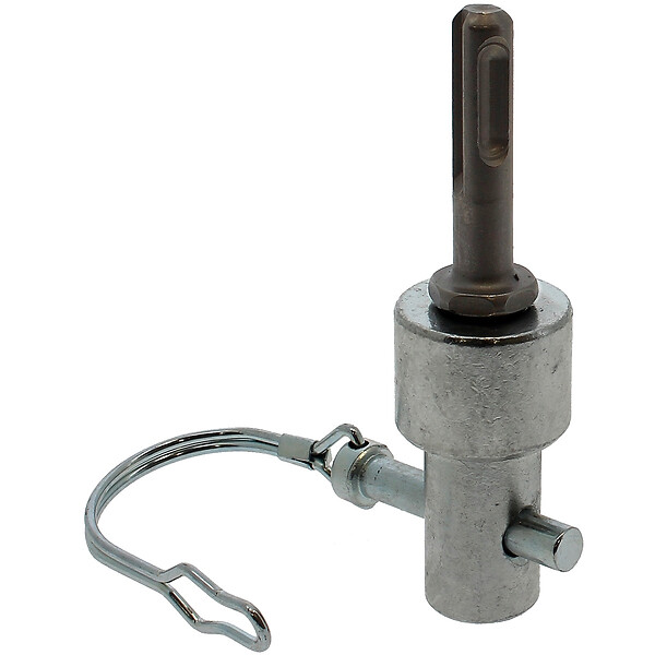 GT MARKET - Mèche de tarière Ø 40 mm avec adaptateur pour perceuse et perforateur SDS-plus - large