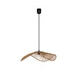 COREP - Suspension capeline naturel SAHARA D48 metal papier tresse E27 15W - vignette
