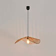 COREP - Suspension capeline naturel SAHARA D48 metal papier tresse E27 15W - vignette