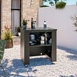 OVIALA - Cuisine d'extérieur 5 éléments dont 2 modules de cuisson - vignette