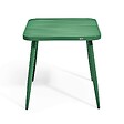 OVIALA - Table de jardin carrée en aluminium vert olive - Bristol - vignette