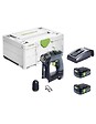 FESTOOL - Perceuse-Visseuse FESTOOL CXS12 2,5-Plus (2 x 2,5 Ah BP TCL 6 SYS3 M 187) - vignette