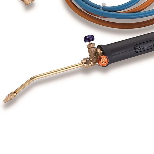 KEMPER - Chalumeau Bi-Gaz Oxygène M10 et Gaz Butane Propane Tuyaux 1.5 m KEMPER - large