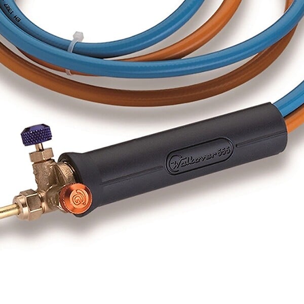 KEMPER - Chalumeau Bi-Gaz Oxygene Propane Tuyau 1.5 m Connection M10 Soudo brasure KEMPER - large
