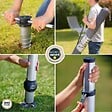 GARD&ROCK - Kit Poteaux Multisports Télescopiques GARD&ROCK - vignette