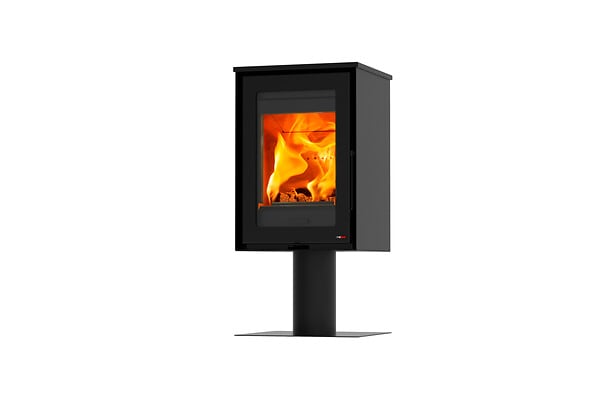 REDPOD - Poèle à Bois Tigre - Acier et vermiculite - 6.7kW - large