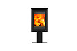 REDPOD - Poèle à Bois Tigre - Acier et vermiculite - 6.7kW - vignette