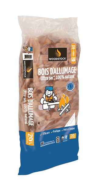 WOODSTOCK - Woodstock bois d'allumage - 20L - large