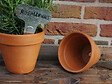 Esschert design - 6 marqueurs de plantes en zinc avec feutre - Esschert Design - vignette