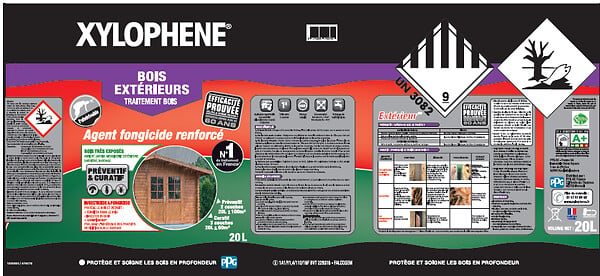 XYLOPHENE - Xph tt bois exterieurs 1l - large