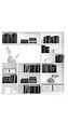 MODE DE VIE - Caisson Rubyx - Blanc - L75xH100xP25cm - vignette