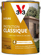 V33 BOIS - Lasure protection classique - Chêne doré - 5L - vignette