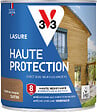 V33 BOIS - Lasure Haute Protection 8 ans satin chêne moyen 0,75 L - vignette