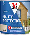 V33 BOIS - Lasure Haute Protection 8 ans satin lin 0,75 L - vignette