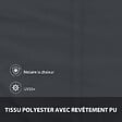 OUTSUNNY - Store banne manuel inclinaison réglable acier alu. dim. 150L x 120l (avancée) cm polyester imperméabilisé anti-UV gris - vignette