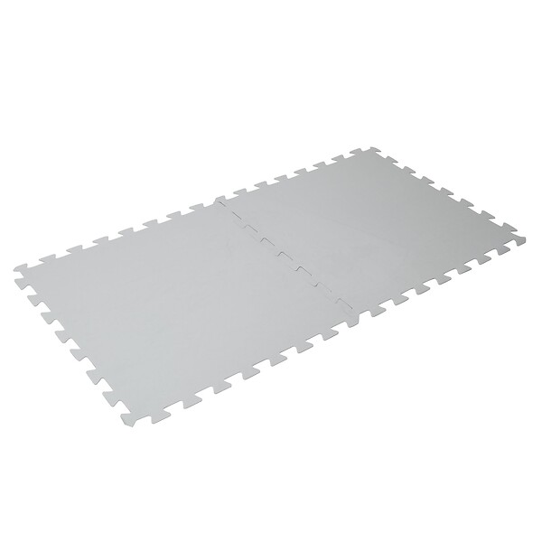 WERKAPRO - Dalle pour piscine grise  50x50cm  3mm épaisseur  9 pièces - large