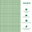 OUTSUNNY - Mini serre de jardin serre à  tomates 2,95L x 1l x 0,8H m acier PE haute densité 140 g/mÂ² anti-UV 3 fenêtres zip enroulables vert - vignette