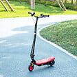 HOMCOM - Trottinette électrique 120 W pliable pour enfant 7-14 ans 12 Km/h max. autonomie 10 Km max. rouge - vignette