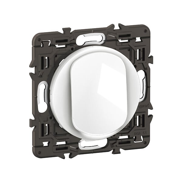 LEGRAND - Interrupteur 10ax lumineux composable blanc Céliane - large