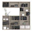 MODE DE VIE - Caisson de rangement Rubyx - Chêne gris - L75xH40xP25cm - vignette