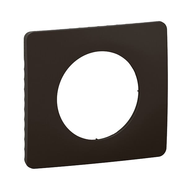 LEGRAND - Plaque 1 poste noir mat  Céliane - large