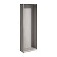 MODE DE VIE - Colonne pour dressing Rubyx - Chêne gris - L75xH230xP39cm - vignette