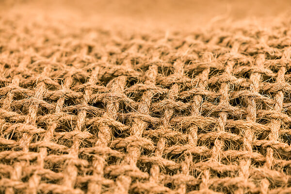 JARDILINE - Voile d'ombrage naturel triangulaire 3,50 m de côté fibre de coco - large