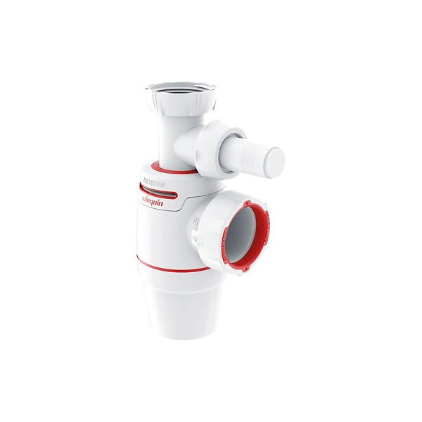 WIRQUIN - Siphon d’évier NEO AIR D40 Bi-injection avec prise machine à laver - WIRQUIN - 30722145 - large