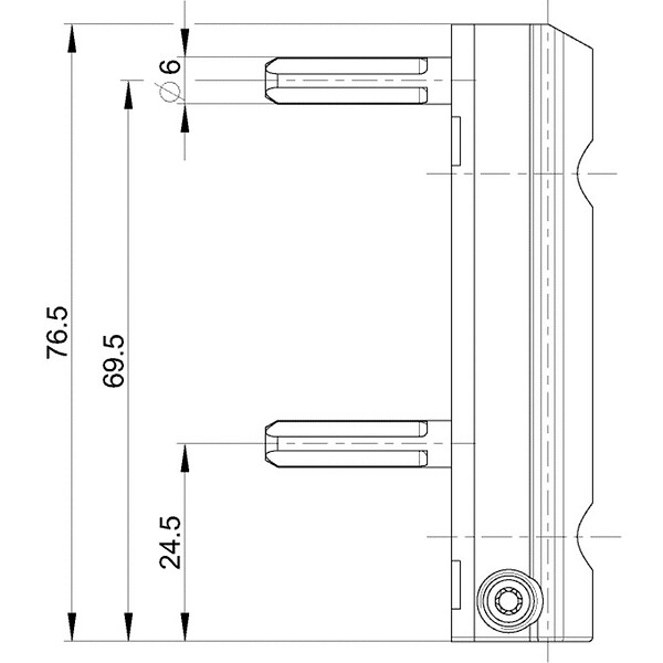 FERCO - Douille à  broches UNI-JET D finition FerGuard - FERCO - 6-36180-01-0-1 - large