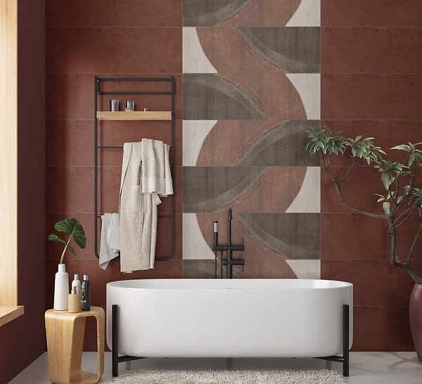 CERAM INDUSTRIE - Terra terracotta mate 30x90 1.35 m²/bte - large