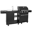 COOK'IN GARDEN - Cuisine extérieure modulable FYRA - 3 brûleurs - vignette