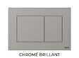 TECE - Plaque de commande WC série NOW - Couleur : Noir Mat - vignette