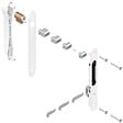 LA CROISEE DS - KIT FERMETURE DOUBLE RENOV BLC RAL9010 - vignette