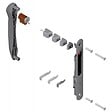 LA CROISEE DS - KIT FERMETURE DOUBLE RENOV BLC RAL9010 - vignette