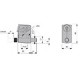 LA CROISEE DS - VERROU A CLES IDENTIQUES LAQ NR RAL9005 SAT - vignette