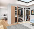 MODE DE VIE - Poignée pour porte battante de dressing Rubyx - Aluminium - Gris - vignette