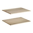 MODE DE VIE - Tablette pour dressing Rubyx - Chêne - Lot de 2 - L72xP57cm - vignette