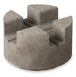 SAS - Plot béton pour plancher bois extérieur A10GN - vignette