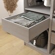 MODE DE VIE - Tiroir pour dressing Rubyx - Chêne gris - 47x16x51cm - vignette